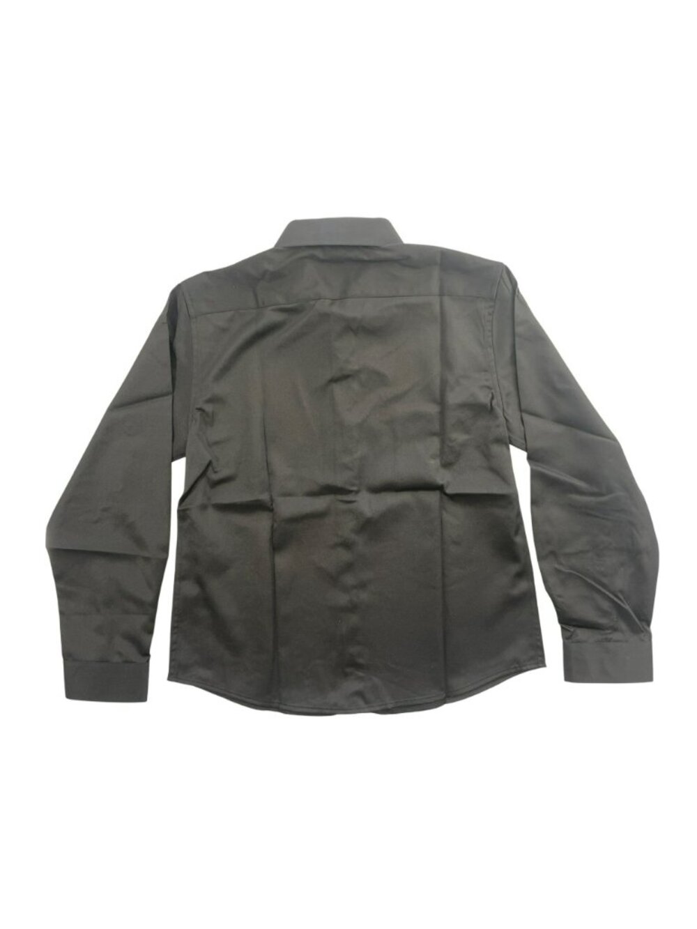 J.VER Boy's Long Sleeve Dress Shirts Solid Stretch Wrinkle-Free Shirt Kids Casua - Picture 2 of 6